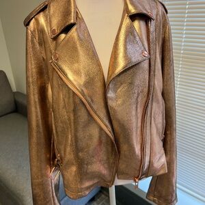 Metallic Bronze Women's Jacket